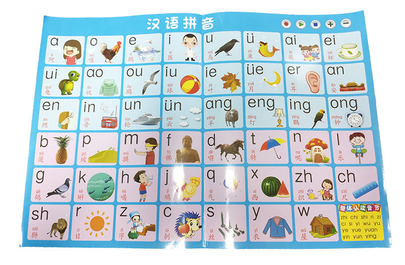 学立佳点读笔套装-幼小衔接学习套装-英文字母挂图